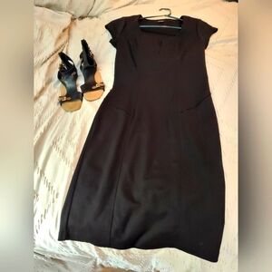 NWOT XOXO Little Black Midi Dress, Small